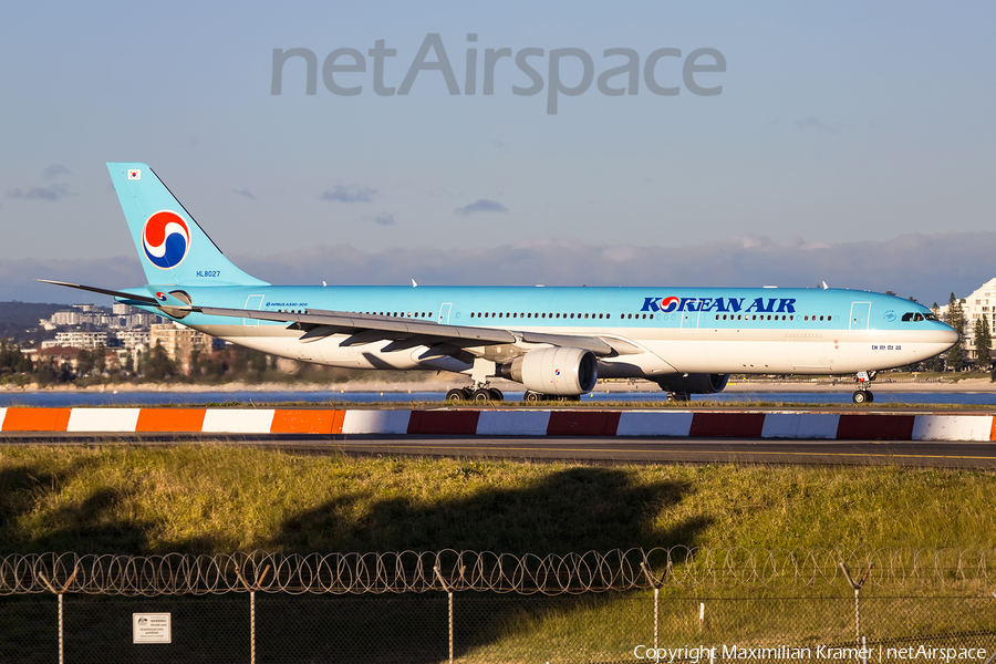 Korean Air Airbus A330-323X (HL8027) | Photo 390721