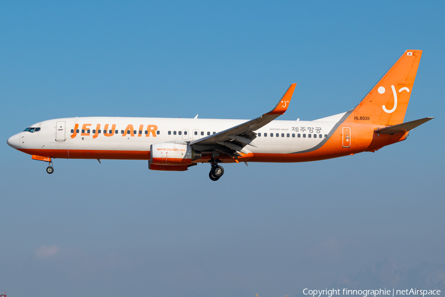 Jeju Air Boeing 737-8GJ (HL8031) | Photo 543745