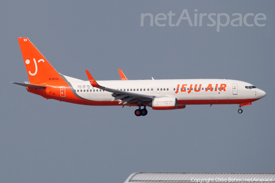 Jeju Air Boeing 737-8HX (HL8034) | Photo 156219