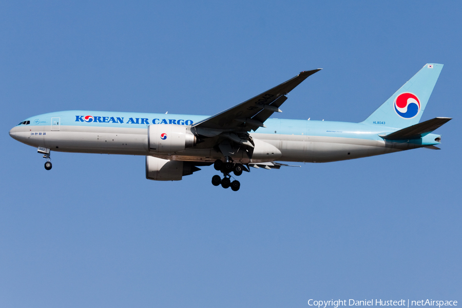 Korean Air Cargo Boeing 777-FB5 (HL8043) | Photo 472723