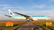 Korean Air Cargo Boeing 777-FB5 (HL8045) at  Amsterdam - Schiphol, Netherlands