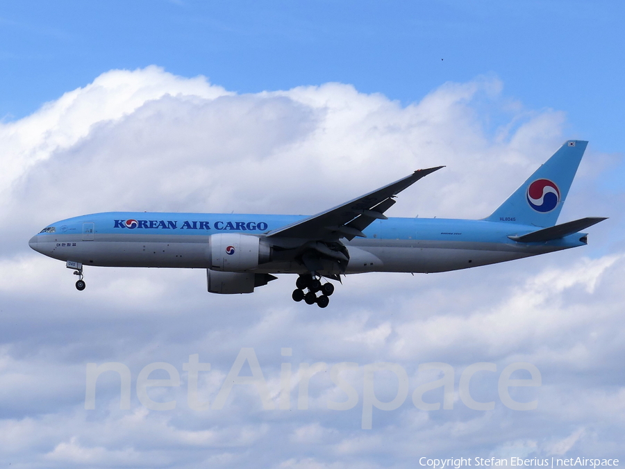 Korean Air Cargo Boeing 777-FB5 (HL8045) | Photo 393179