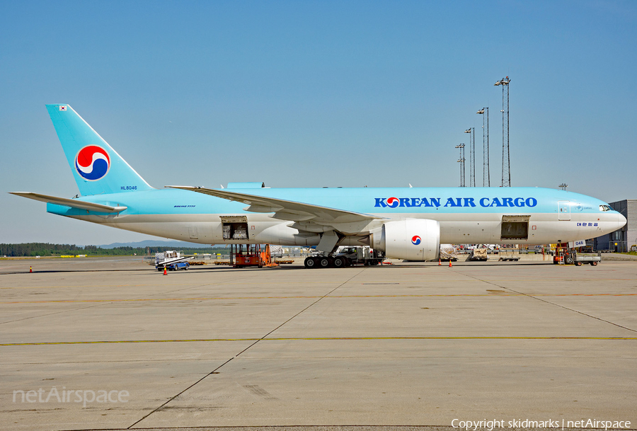 Korean Air Cargo Boeing 777-FB5 (HL8046) | Photo 245558