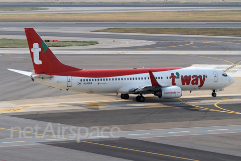 T'Way Air Boeing 737-8AS (HL8069) at  Gimpo - International, South Korea