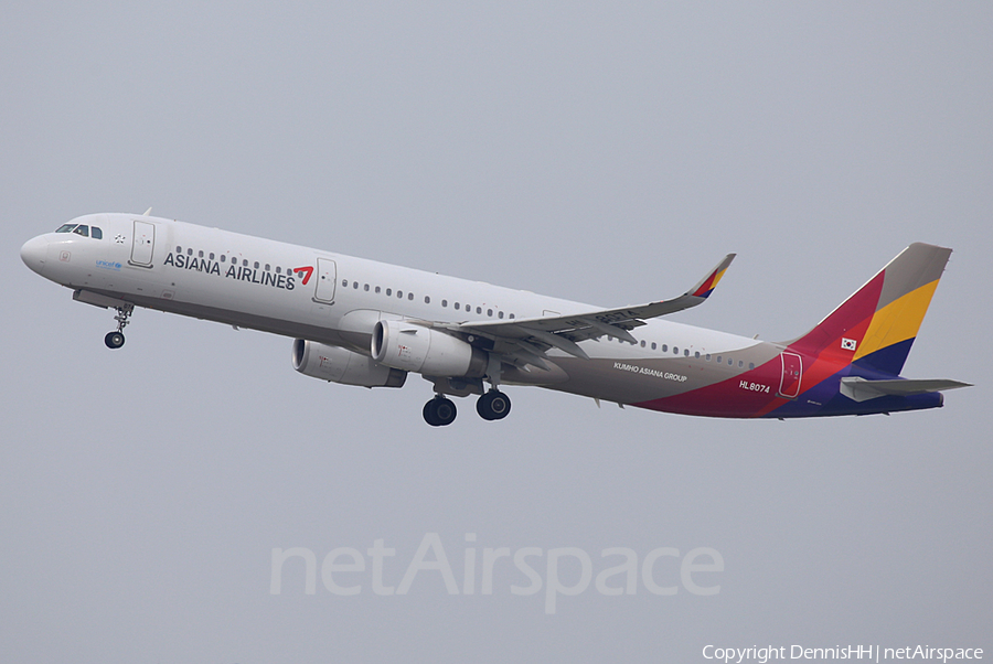 Asiana Airlines Airbus A321-231 (HL8074) | Photo 337088