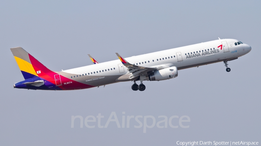 Asiana Airlines Airbus A321-231 (HL8074) | Photo 205236