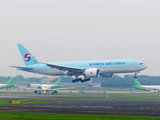 Korean Air Cargo Boeing 777-FEZ (HL8075) at  Jakarta - Soekarno-Hatta International, Indonesia