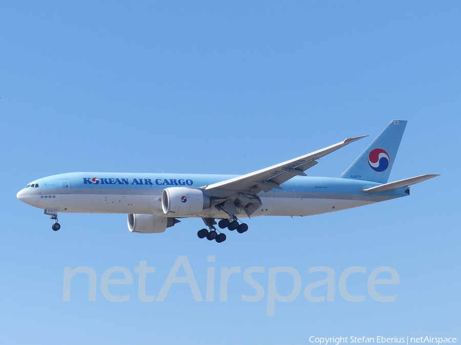 Korean Air Cargo Boeing 777-FEZ (HL8075) | Photo 516719