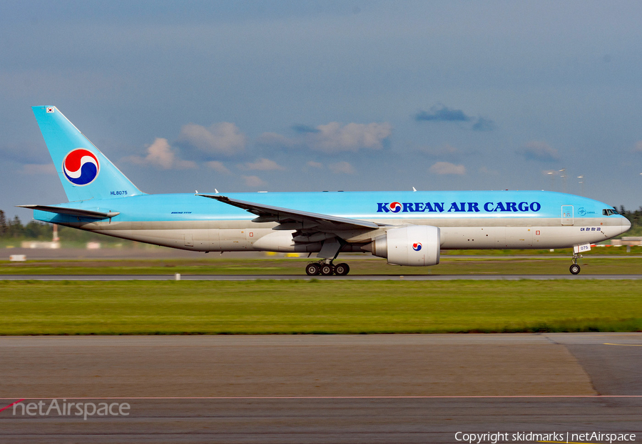 Korean Air Cargo Boeing 777-FEZ (HL8075) | Photo 331593