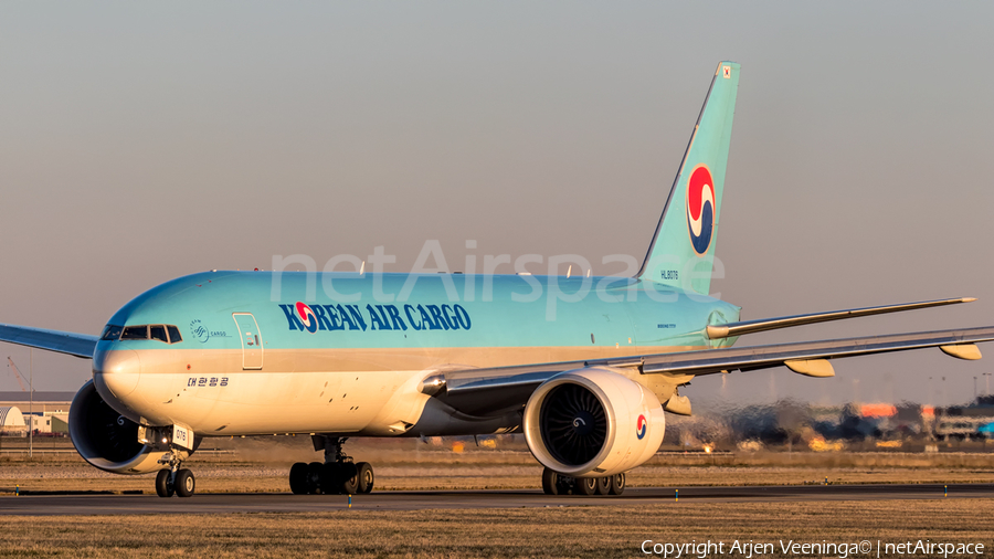 Korean Air Cargo Boeing 777-FEZ (HL8076) | Photo 227016