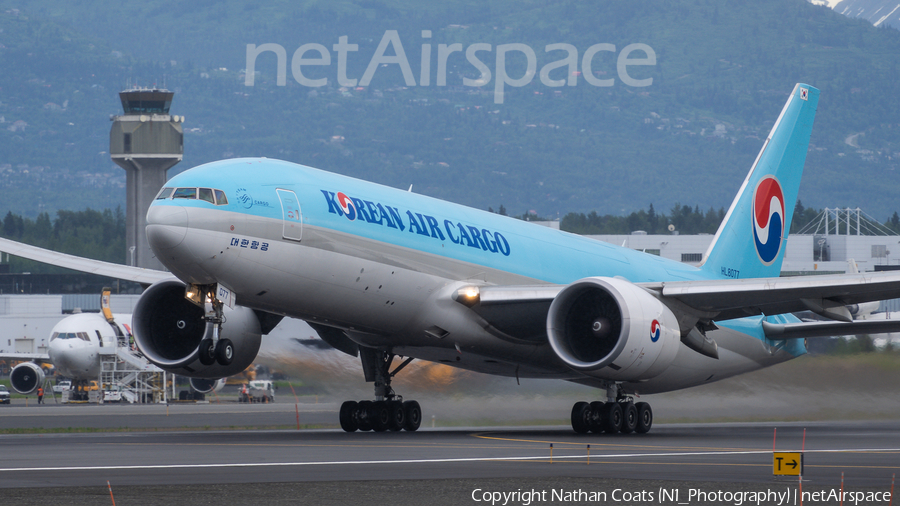 Korean Air Cargo Boeing 777-FB5 (HL8077) | Photo 456293