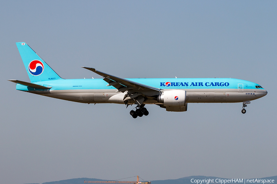 Korean Air Cargo Boeing 777-FB5 (HL8077) | Photo 239579