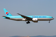 Korean Air Cargo Boeing 777-FB5 (HL8077) at  Frankfurt am Main, Germany