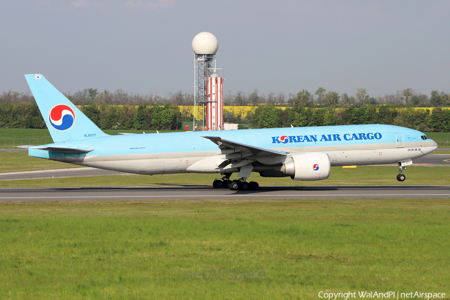 Korean Air Cargo Boeing 777-FB5 (HL8077) | Photo 508527