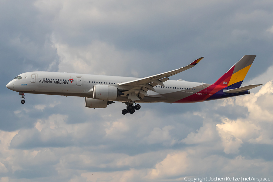 Asiana Airlines Airbus A350-941 (HL8078) | Photo 385049