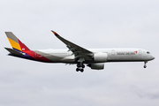 Asiana Airlines Airbus A350-941 (HL8078) at  Frankfurt am Main, Germany