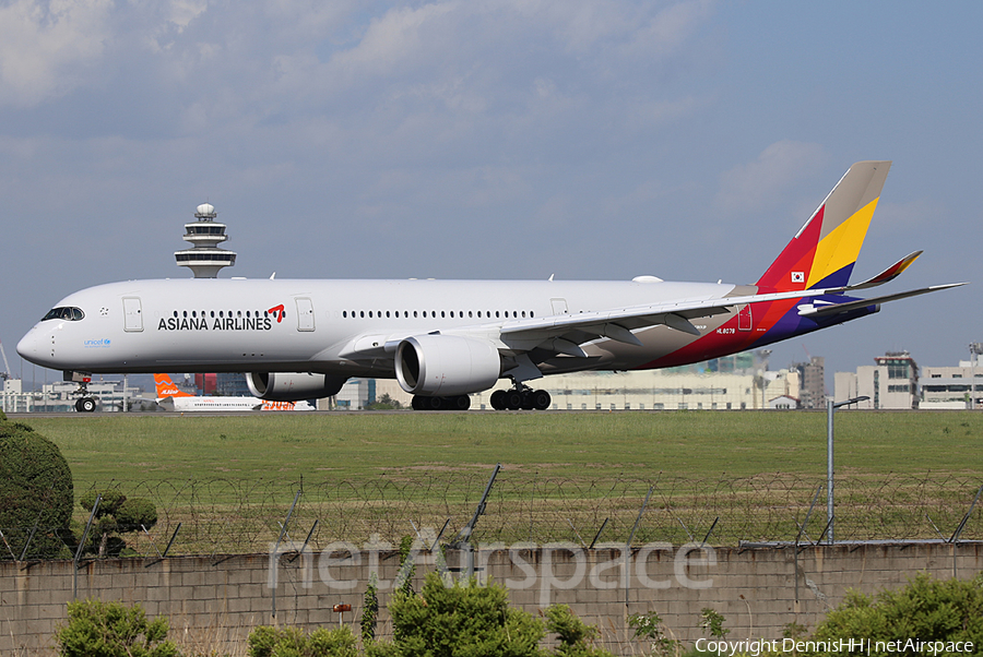 Asiana Airlines Airbus A350-941 (HL8078) | Photo 371337