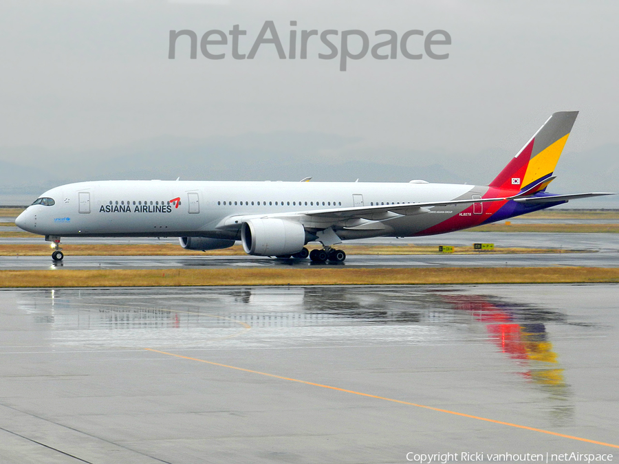 Asiana Airlines Airbus A350-941 (HL8078) | Photo 365174