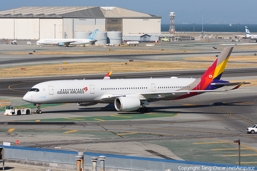 Asiana Airlines Airbus A350-941 (HL8078) | Photo 609098