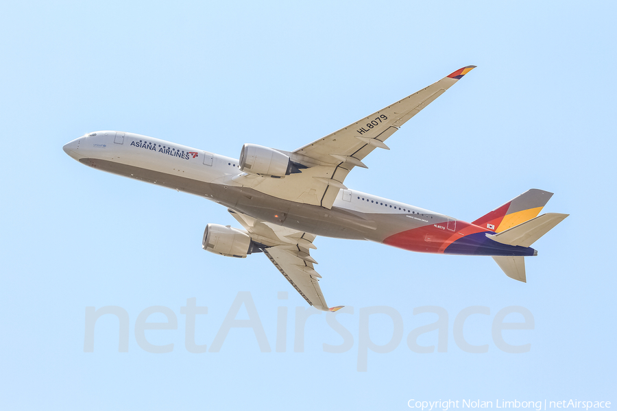 Asiana Airlines Airbus A350-941 (HL8079) | Photo 427634