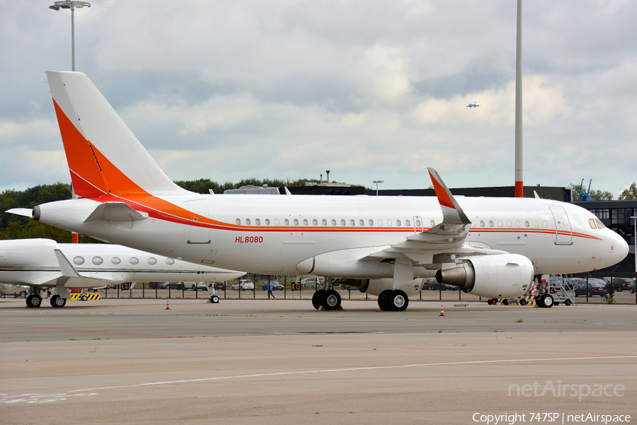 (Private) Airbus A319-115X CJ (HL8080) | Photo 86474