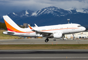 (Private) Airbus A319-115X CJ (HL8080) at  Anchorage - Ted Stevens International, United States