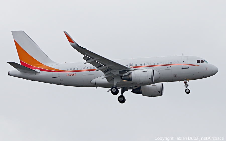 (Private) Airbus A319-115X CJ (HL8080) | Photo 312414