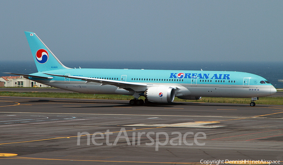 Korean Air Boeing 787-9 Dreamliner (HL8081) | Photo 373157