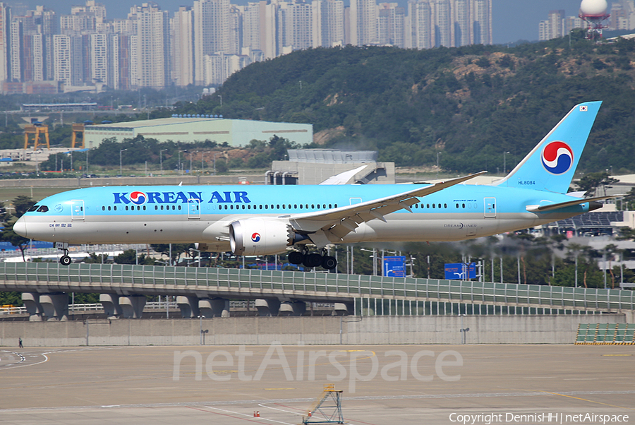Korean Air Boeing 787-9 Dreamliner (HL8084) | Photo 349600