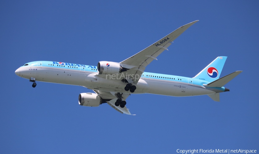 Korean Air Boeing 787-9 Dreamliner (HL8084) | Photo 320190