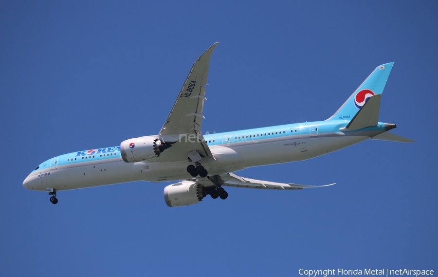 Korean Air Boeing 787-9 Dreamliner (HL8084) | Photo 546229
