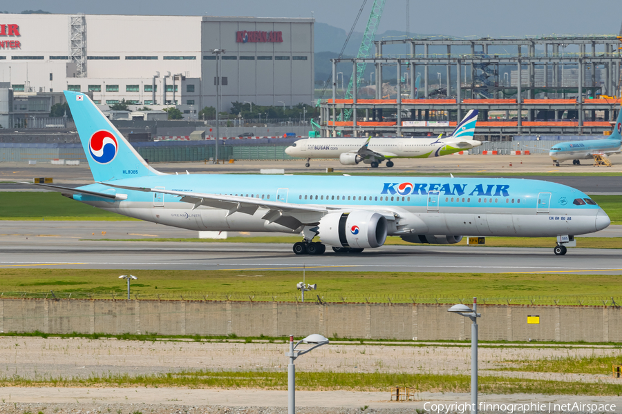 Korean Air Boeing 787-9 Dreamliner (HL8085) | Photo 520386
