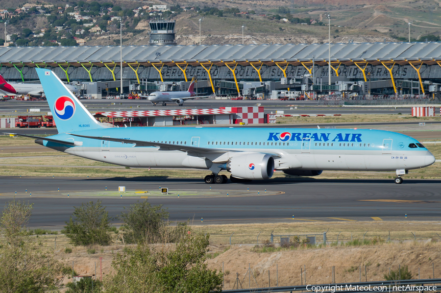 Korean Air Boeing 787-9 Dreamliner (HL8085) | Photo 350205