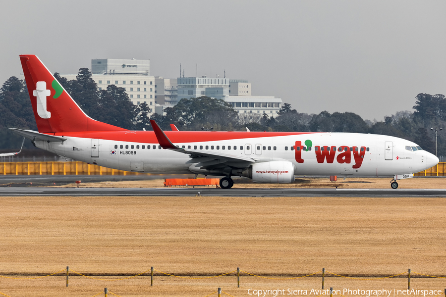T'Way Air Boeing 737-8KN (HL8098) | Photo 328913