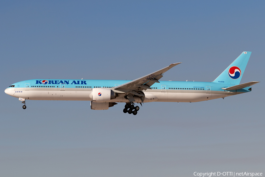 Korean Air Boeing 777-3B5(ER) (HL8209) | Photo 201771