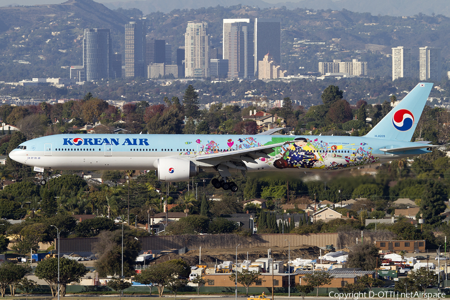 Korean Air Boeing 777-3B5(ER) (HL8209) | Photo 469917