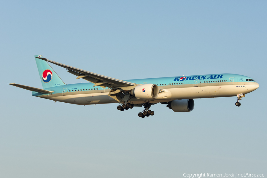 Korean Air Boeing 777-3B5(ER) (HL8210) | Photo 183914