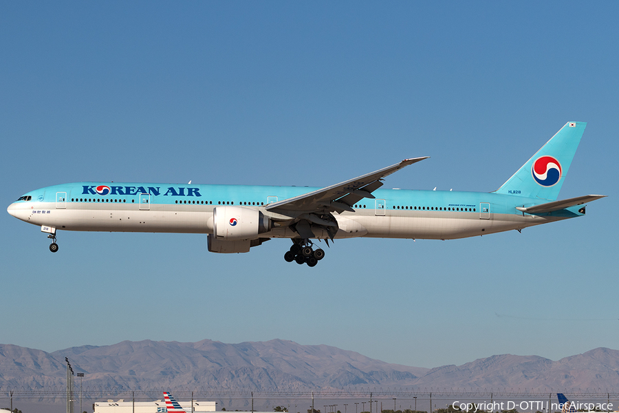 Korean Air Boeing 777-3B5(ER) (HL8218) | Photo 137032