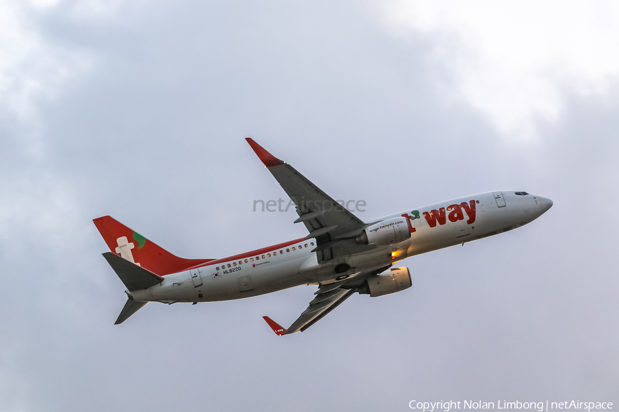 T'Way Air Boeing 737-8Q8 (HL8220) | Photo 594426