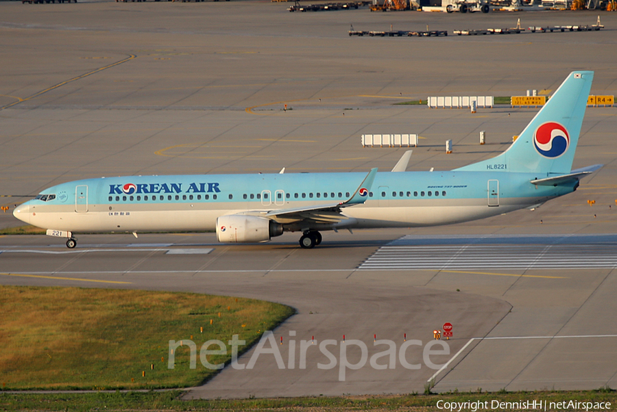 Korean Air Boeing 737-9B5(ER) (HL8221) | Photo 350679