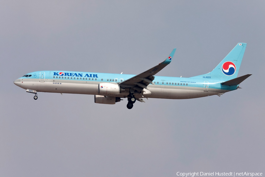 Korean Air Boeing 737-9B5(ER) (HL8221) | Photo 644067