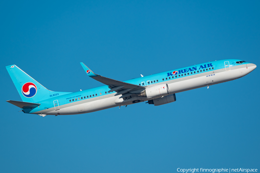 Korean Air Boeing 737-9B5(ER) (HL8223) | Photo 600464