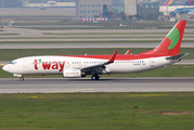 T'Way Air Boeing 737-8Q8 (HL8237) at  Seoul - Incheon International, South Korea