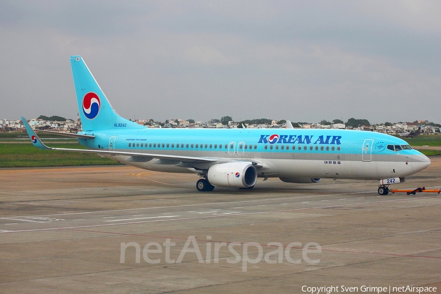 Korean Air Boeing 737-8Q8 (HL8242) | Photo 22290