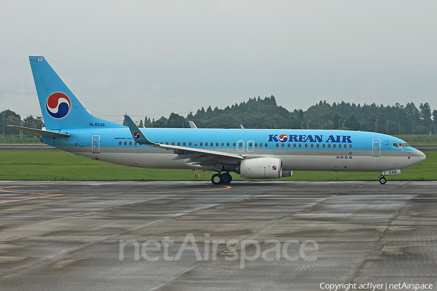 Korean Air Boeing 737-8SH (HL8246) | Photo 379073