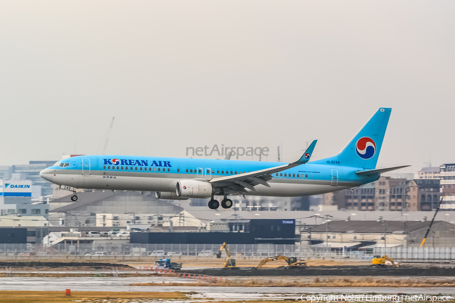 Korean Air Boeing 737-9B5(ER) (HL8249) | Photo 594431