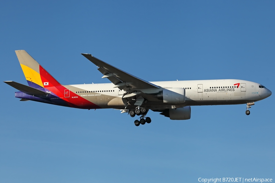 Asiana Airlines Boeing 777-28E(ER) (HL8254) | Photo 409896
