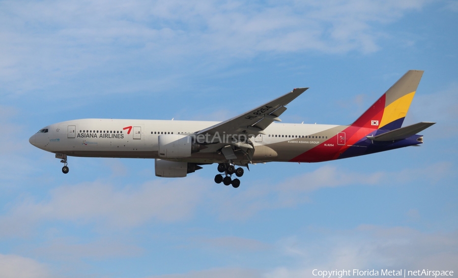 Asiana Airlines Boeing 777-28E(ER) (HL8254) | Photo 320192