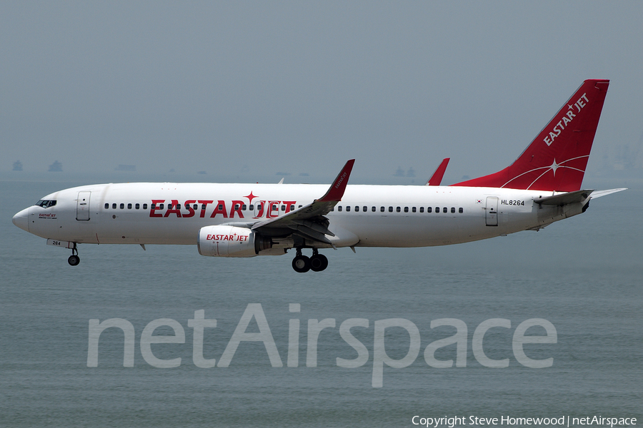 Eastar Jet Boeing 737-86J (HL8264) | Photo 51107