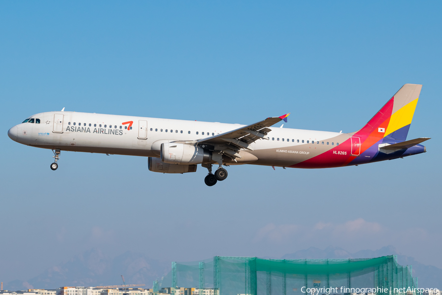 Asiana Airlines Airbus A321-231 (HL8265) | Photo 543747